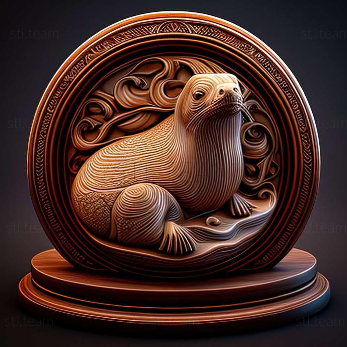 3D model seal (STL)